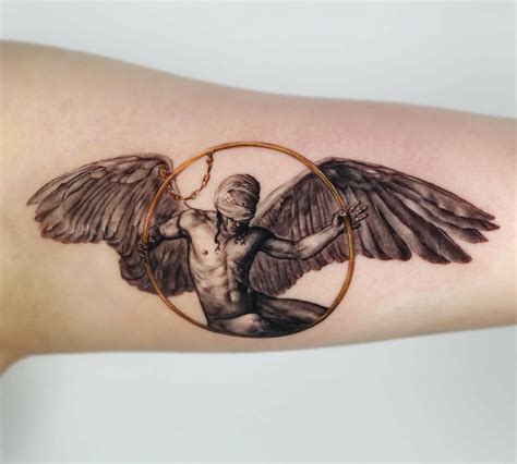 realistic angel tattoo|realistic angel tattoo designs.